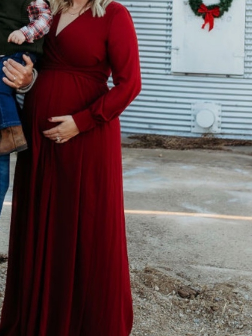 Baltic Born Lydia Maxi Dress Wine Color